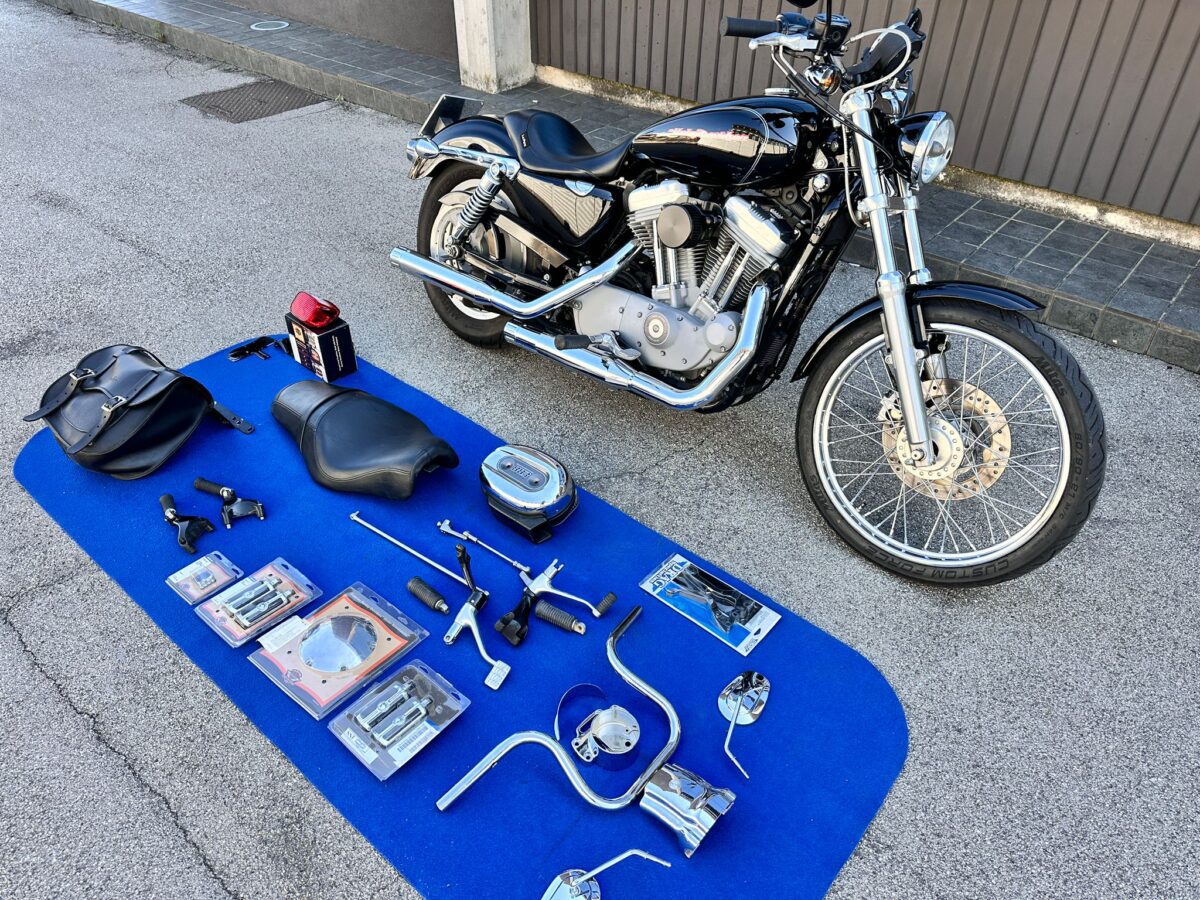 HARLEY DAVIDSON SPORTSTER 883 CUSTOM - 2006 - immagine 20
